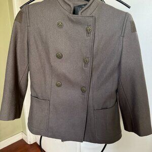 TROY SMITH WOMEN DOUBLE BREASTED STYLE JACKET LONG SLEEVE NW SZ SMALL